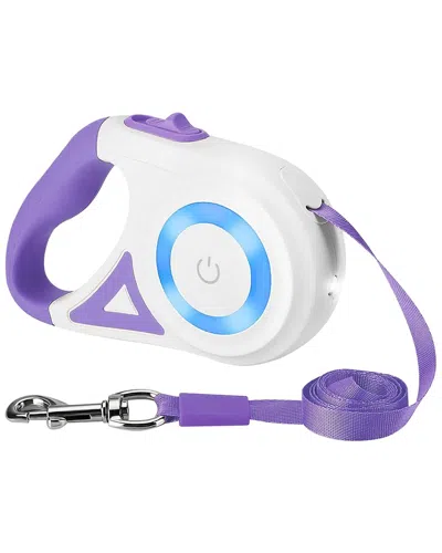 Fresh Fab Finds 16ft Retractable Dog Leash In Purple