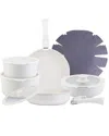 Fresh Fab Finds 17pcs Nonstick Cookware Set Induction Kitchen Pots