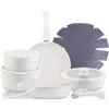 Fresh Fab Finds 17pcs Nonstick Cookware Set Induction Kitchen Pots In White