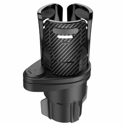 Fresh Fab Finds 2-in-1 Universal Car Cup Mount Holder Expander With Adjustable Base Multifunctional Auto Drink Bever