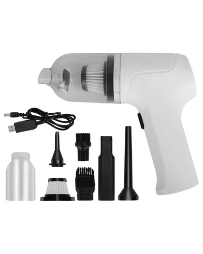 Fresh Fab Finds 2-in-1 White Cordless Vacuum Cleaner