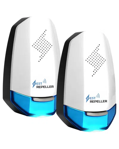 Fresh Fab Finds 2-pack Ultrasonic Pest Repeller In White