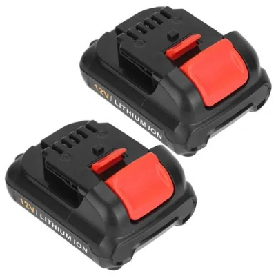 Fresh Fab Finds 2 Packs 12v Li-ion Power Tool Battery Replacement Compatible With Dewalt