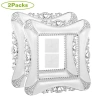 FRESH FAB FINDS 2 PACKS DECORATIVE SWITCH COVER EUROPEAN ROMANTIC WALL PLATE PROTECTOR WITH ADHESIVE STICKER UK STYL