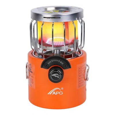 Fresh Fab Finds 2000w 2 In 1 Camping Stove Tent Heater Portable In Orange