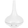 Fresh Fab Finds 200ml Cool Mist Humidifier With Aroma Diffuser & 7 Color Led Lights - Perfect For Office, Home, Stud In White