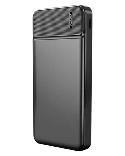 Fresh Fab Finds 20k Mah Portable Phone Charger With Micro Usb Cable In Black