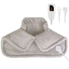FRESH FAB FINDS 22.4X16.3IN LARGE WEIGHTED HEATING PAD FOR NECK AND SHOULDERS ELECTRIC FAST HEATING MAT NECK WRAP CU
