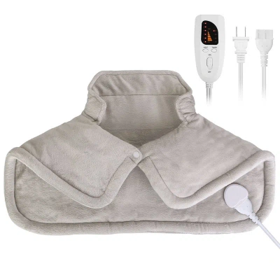 Fresh Fab Finds 22.4x16.3in Large Weighted Heating Pad For Neck And Shoulders Electric Fast Heating Mat Neck Wrap Cu