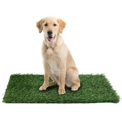 Fresh Fab Finds 23.23x18.12” Replacement Grass Mat For Pet Potty Tray Dog Pee Potty Grass Turf Pad Fast Drainage