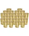 Fresh Fab Finds 24pc Gold Votive Tealights Candle Holders