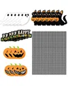 Fresh Fab Finds 25pcs Halloween Party Striped Decorative Paper Straws