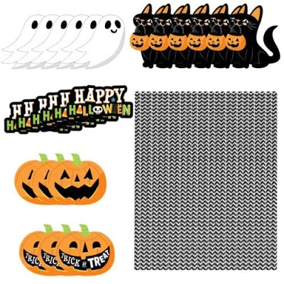 Fresh Fab Finds 25pcs Halloween Party Striped Decorative