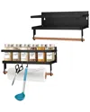 Fresh Fab Finds 2pc Magnetic Spice Racks For Refrigerator