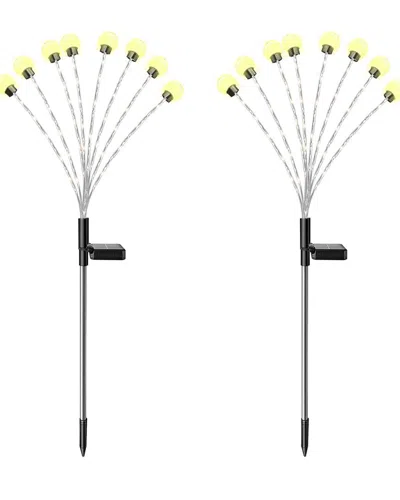 Fresh Fab Finds 2pc Solar Firefly Lights