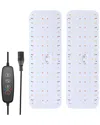 Fresh Fab Finds 2pc Ultra-thin Led Grow Lights For Indoor Plants