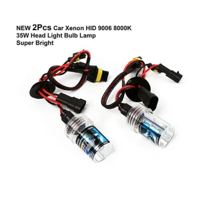 Fresh Fab Finds 2pcs 9006/hb4 Hid Xenon Light Bulbs Ac 35w 8000k 3500lm Headlight Fog Light Low/high Beam Replacemen