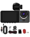 Fresh Fab Finds 3 Channel Dash Cam In Black
