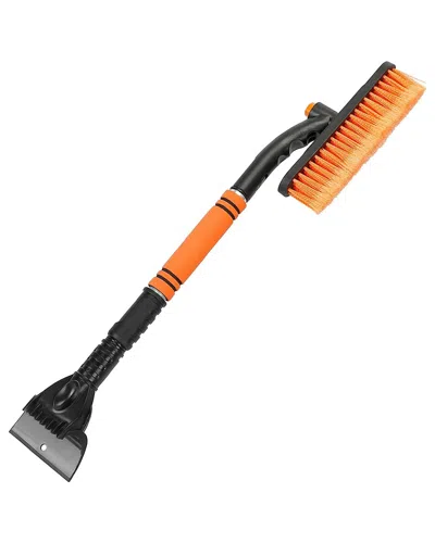 Fresh Fab Finds 3-in-1 Windshield Ice Scraper In Orange