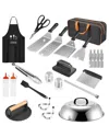 Fresh Fab Finds 31pc Griddle Accessories Kit In Silver