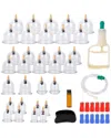 Fresh Fab Finds 32 Cups Chinese Massage Therapy Cupping Set In Multi