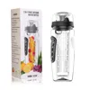 Fresh Fab Finds 32oz Fruit Infuser Water Bottle In Black