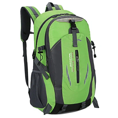 Fresh Fab Finds 36l Outdoor Backpack Waterproof Daypack Travel Knapsack In Green