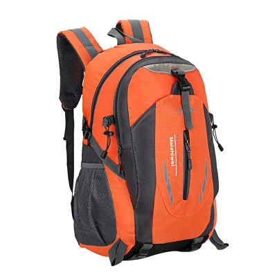 Fresh Fab Finds 36l Outdoor Backpack Waterproof Daypack Travel Knapsack In Orange