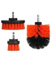 Fresh Fab Finds 3pc Drill Brush Set In Multi