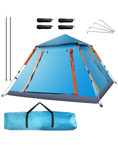 Fresh Fab Finds 4-5 Person Camping Tent In Blue