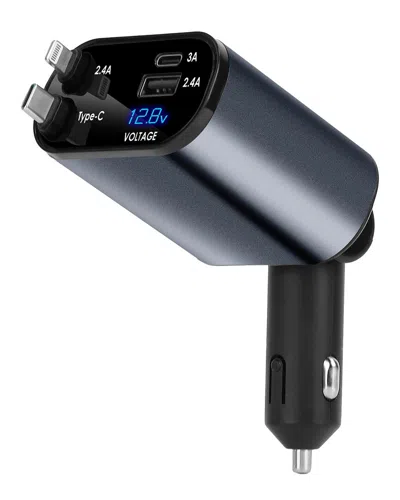 Fresh Fab Finds 4 In 1 Fast Car Charger In Black