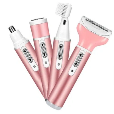 Fresh Fab Finds 4 In 1 Women Electric Shaver Painless Rechargeable Hair Remover Eyebrow Nose Hair Cordless Trimmer S