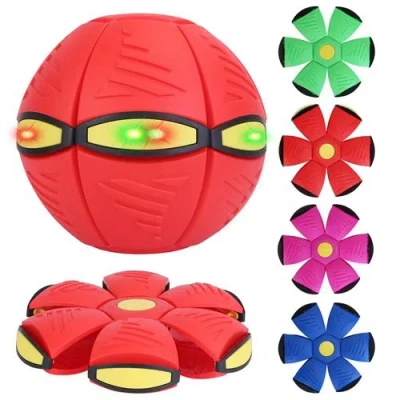 Fresh Fab Finds 4 Pack Flying Saucer Ball Electric Colorful Flying Toy Ufo Ball With Led Lights For Pet Children Out In Multi