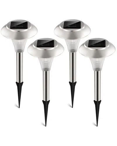 Fresh Fab Finds 4 Packs Solar Garden Lights Outdoor