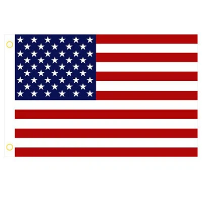 Fresh Fab Finds 4 Pcs 3 X 5 Ft American Us Flags Vivid Color And Uv Fade Resistant Canvas Header Double Stitched Wit In Red
