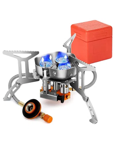 Fresh Fab Finds 4000w Portable Camping Stove In Metallic
