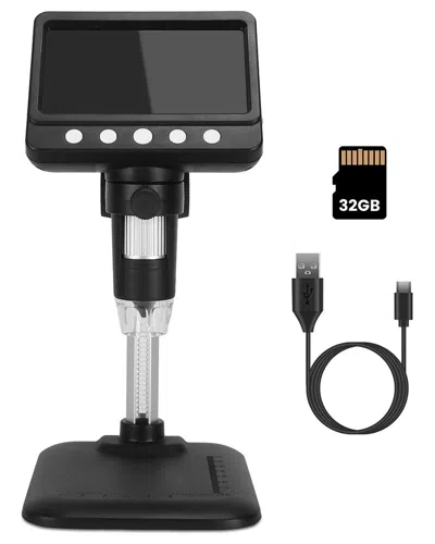Fresh Fab Finds 4.3in Lcd Digital Microscope - Windows Included In Black