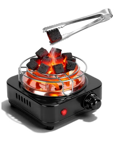 Fresh Fab Finds 500w Electric Charcoal Burner In Black