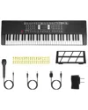 Fresh Fab Finds 61-key Digital Keyboard Electric Piano In Black