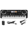 Fresh Fab Finds 61-keys Digital Music Electronic Keyboard In Black