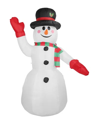 Fresh Fab Finds 7.9ft Christmas Inflatable Giant Snowman In Blue