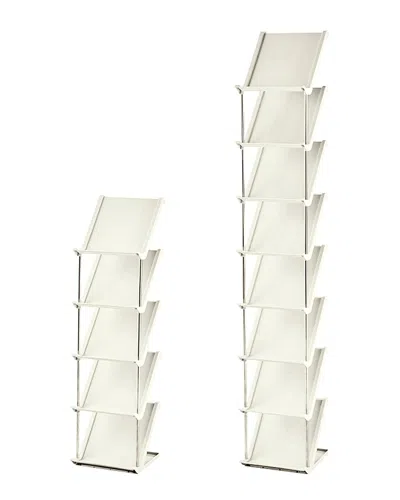 FRESH FAB FINDS FRESH FAB FINDS 8-TIER VERTICAL SHOE RACK