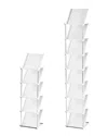Fresh Fab Finds 8-tier Vertical Shoe Rack In Grey