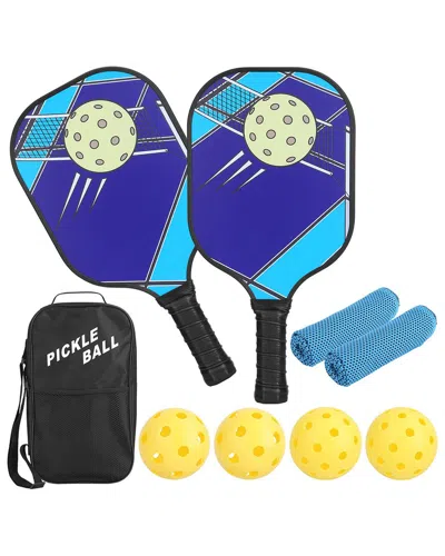 Fresh Fab Finds 8pc Pickleball Set In Blue