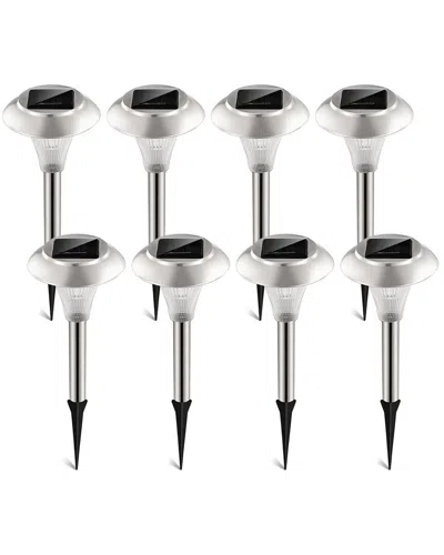 Fresh Fab Finds 8pc Solar Garden Lights