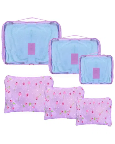Fresh Fab Finds 9pc Purple Clothes Storage Bags In Multi