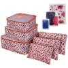 FRESH FAB FINDS 9PCS CLOTHES STORAGE BAGS WATER-RESISTANT TRAVEL LUGGAGE ORGANIZER CLOTHING PACKING CUBES FOR BLOUSE