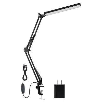 Fresh Fab Finds Newhome Adjustable Led Desk Lamp With Clamps In Black