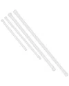 Fresh Fab Finds Adjustable Tension Curtain Rod In White