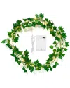 Fresh Fab Finds Artificial Ivy Battery Powered String Lights